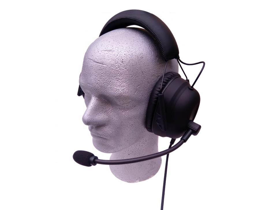 141-10012 - HHS-2 Heavy Duty Headset Heavy Duty Headset Gidssysteem Rondleidingsysteem