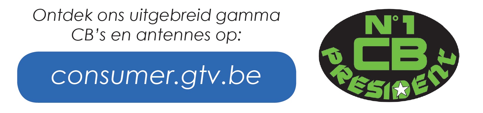 President CB en antennes kopen