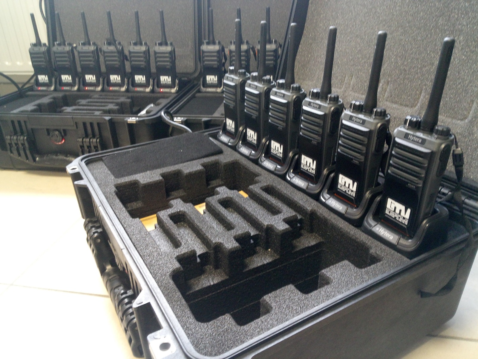 Walkietalkies huren hytera pd405 dmr radios
