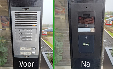 Camerabewaking - Videophonie -Toegangscontrole