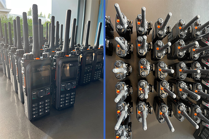 Hytera Radiodekking Netwerk - Walkietalkies