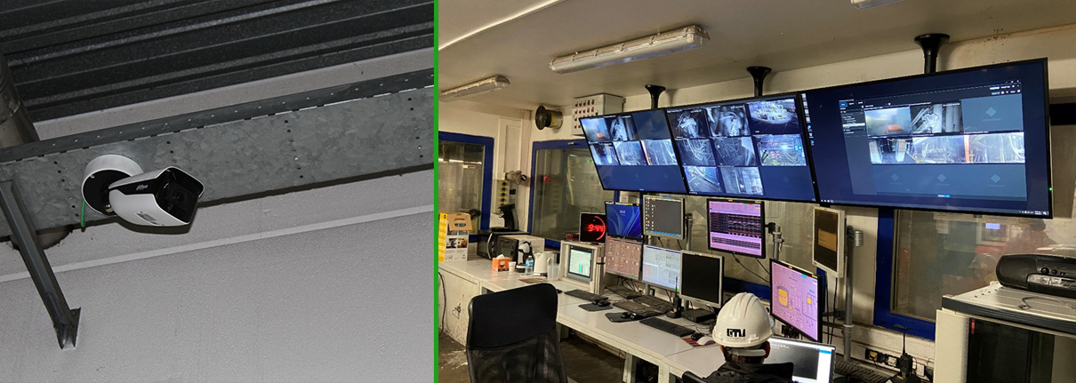 Productie camerabewaking