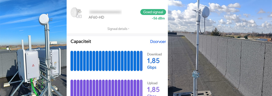 De brug naar betere connectiviteit: Hoe een op maat gemaakte draadloze verbinding de oplossing werd in Wielsbeke.